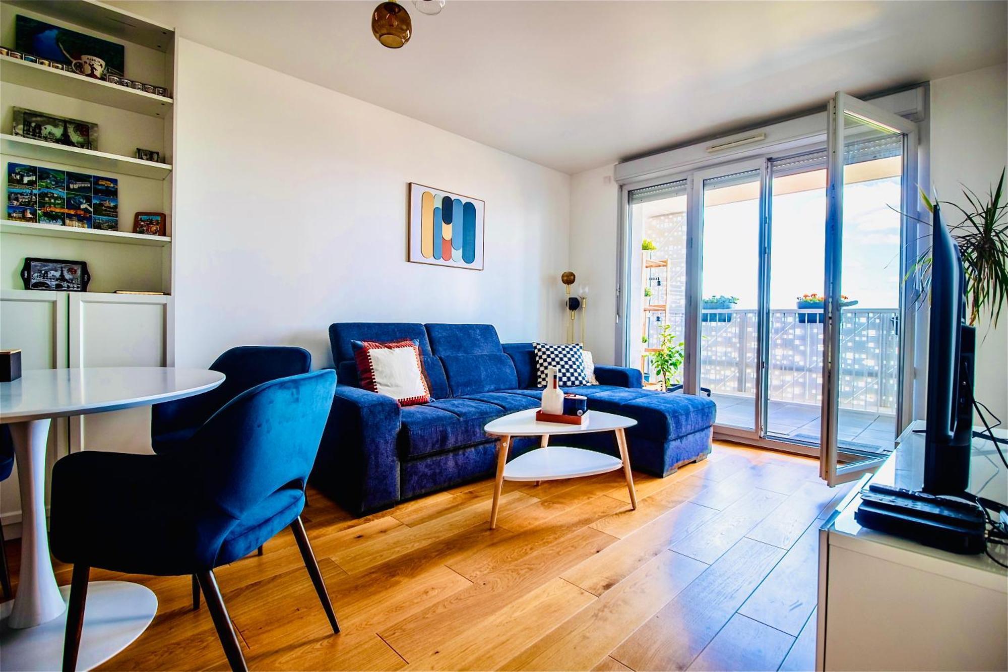 Luxury 2 Rooms Apartment With Balcony Puteaux Eksteriør billede